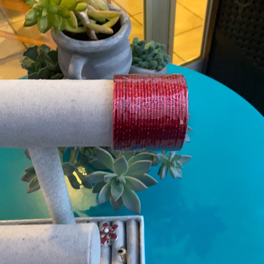 New red bracelet